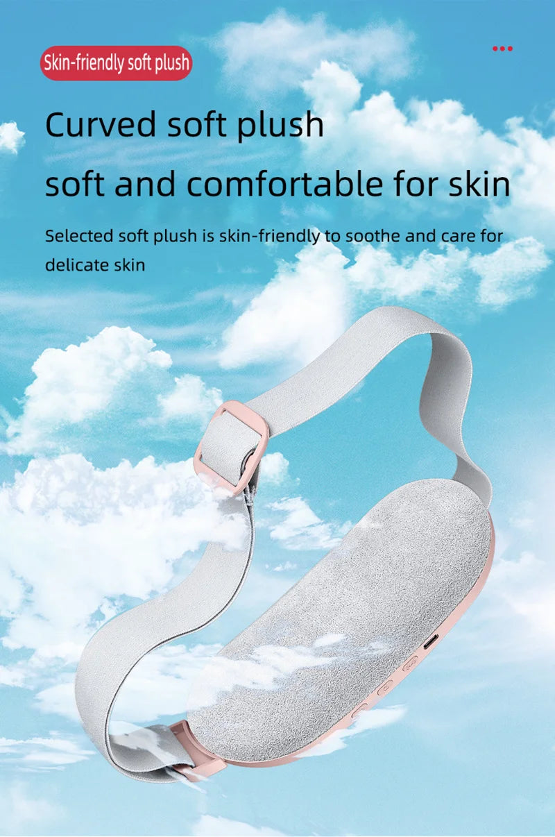 Trending Height menstrual heating belt with curved soft plush for skin comfort and gentle warmth