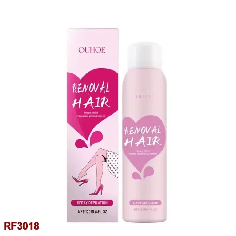 OUHOE Removal Hair Spray Depilation for fast and efficient hair removal in 120ml bottle