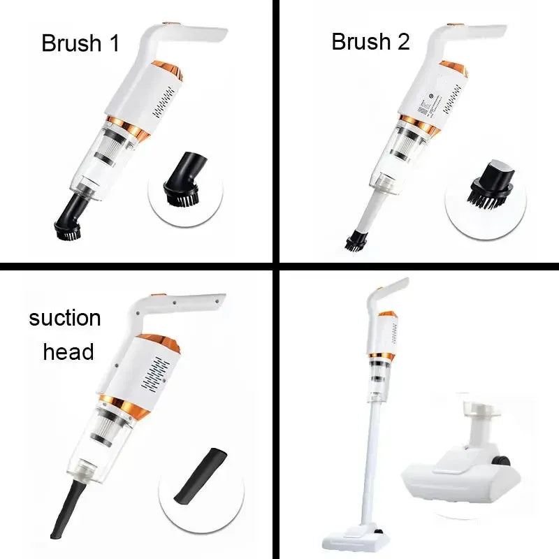 Trending Height ultra-light 3-in-1 vacuum with detachable brushes, suction head, and floor cleaning attachment